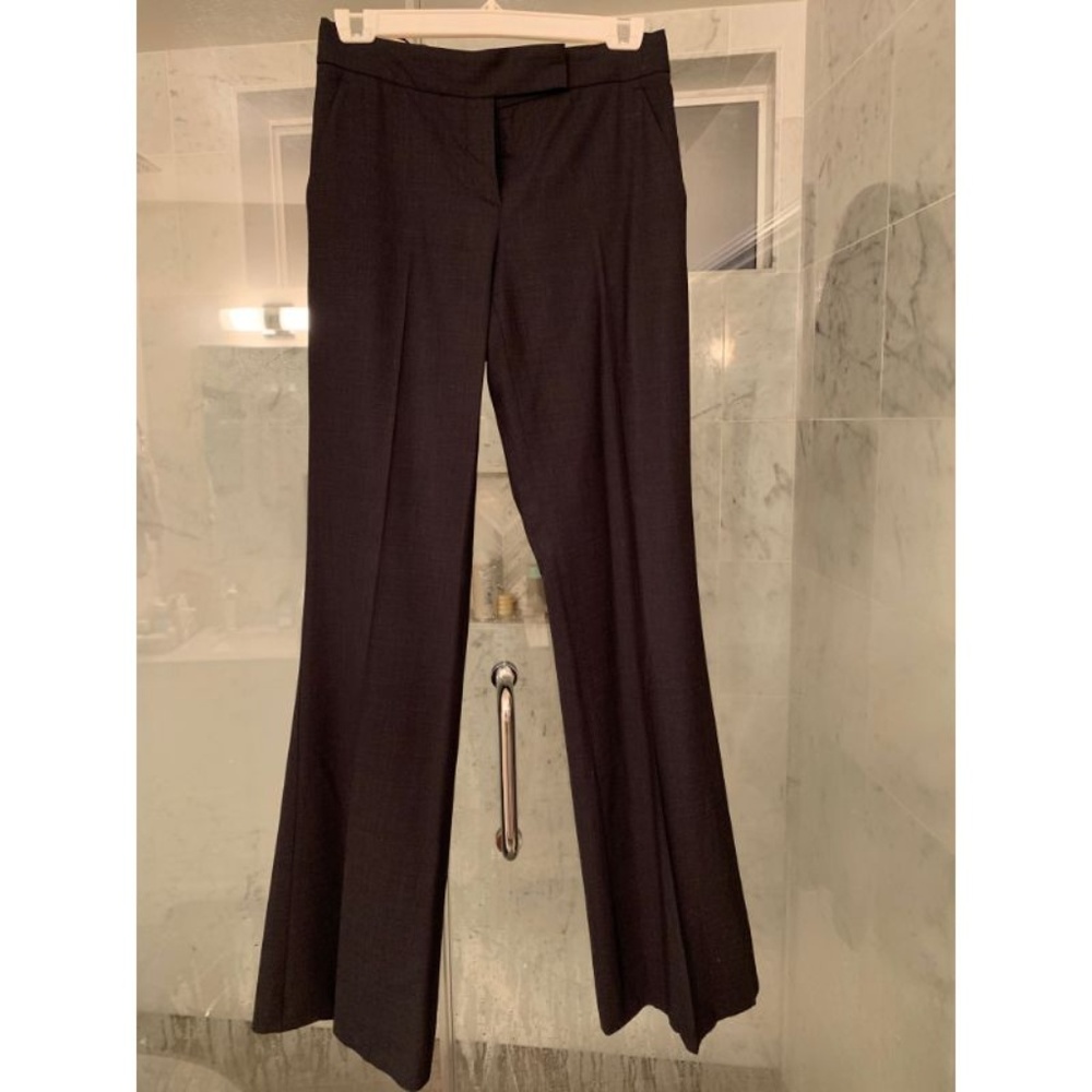 THEORY Navy Blue Bootcut Slacks
